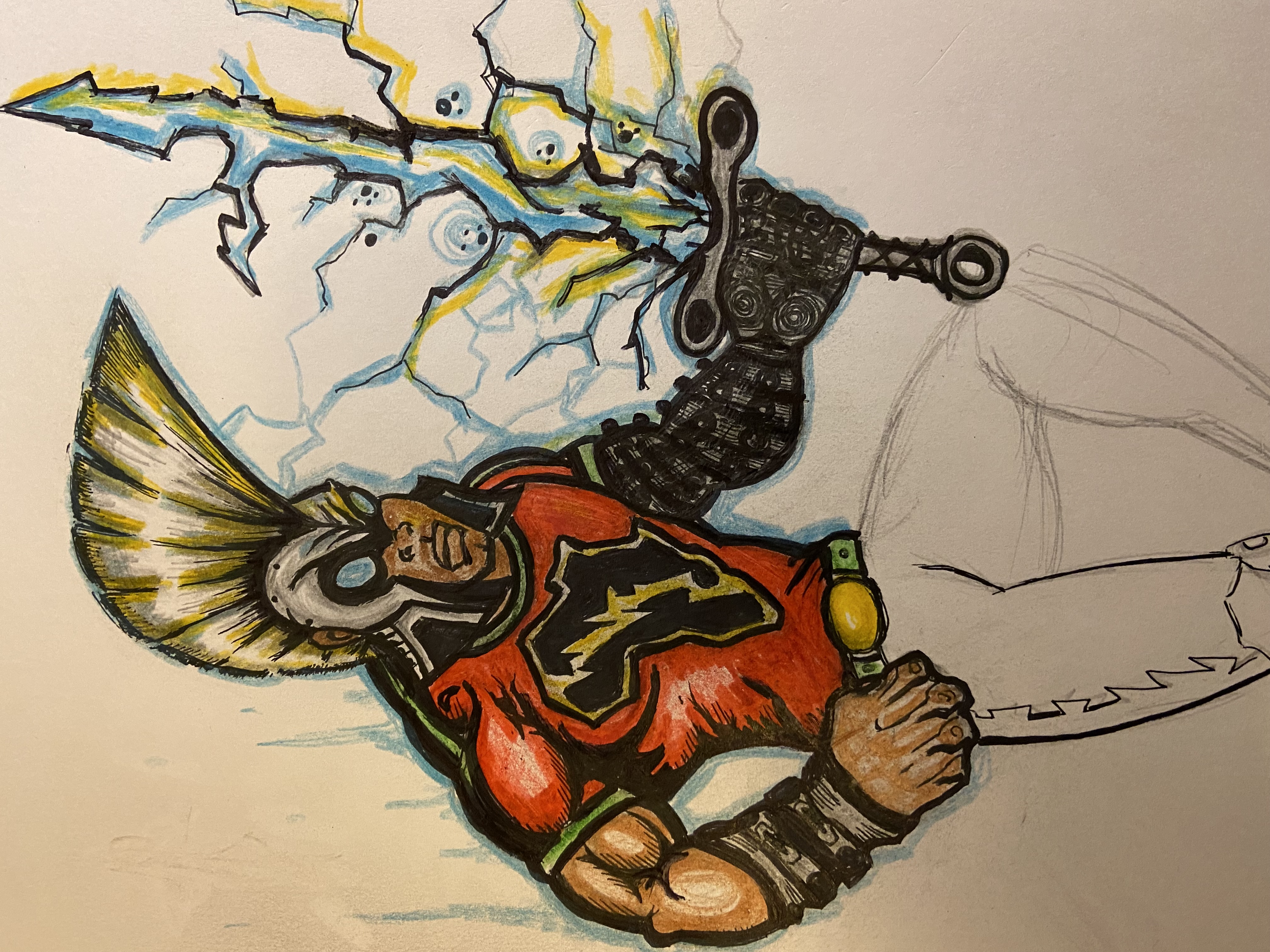 Original Ikenna drawing