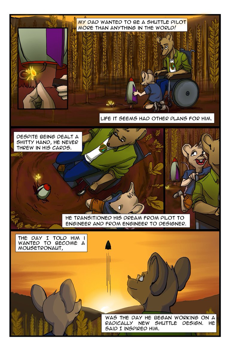 Mousetronautz Issue 1 page 1